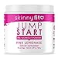 SkinnyFit Jump Start Pre Workout Supplement for Women 30 Servings - Creatine Free Powdered Mix Drink to Help Increase Energy, Focus, and Endurance, Pink Lemonade Flavor