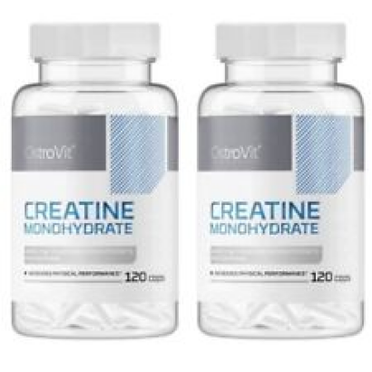 OstroVit Creatine Monohydrate 3300mg  2 x 120 capsules