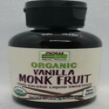 NOW Foods Organic Monk Fruit Zero-Calorie Liquid Sweetener [Vanilla] 2 fl. oz.