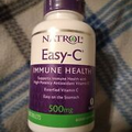 Natrol Easy-C 500mg Immune Health 120  tabets total Vitamin C 8/31/22. 7762
