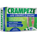 Crampeze Leg Cramps Muscle Spasms & Twitches Relief Magnesium 60 Hard Capsules