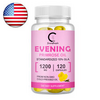 Evening Primrose Oil Capsules with GLA-60 Softgels -Anti-Aging,Whitening 1200MG