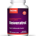 RESVERATROL Jarrow Formula Promotes Cardiovascular Healthy 100mg 120 Caps