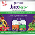 Natrol JuiceFestiv Balance of Daily Nature Foods 120 caps 60 FRUITS, 60 VEGGIES.