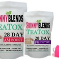 28 DAY SKINNY TEATOX - FAT BURNING DETOX TEA WEIGHTLOSS TEA & FREE TEA INFUSER!