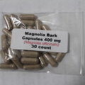 MAGNOLIA BARK CAPSULES (magnolia officinalis) 400mg - 30 count
