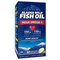 21st Century Alaska Wild Fish Oil Softgels, 90 Ct (3 Pack)