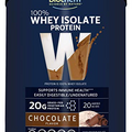 Biochem 100% Whey Isolate Protein - Chocolate - 30.9 oz - Pre & Post Workout - Meal Replacement - Keto-Friendly - 20g of Protein - Easily Digestible - Refreshing Taste - Easy to Mix